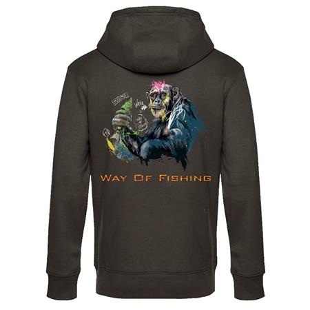 SUDADERA HOMBRE W.O.F. BONOBO - CAQUI