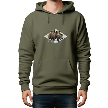 Sudadera Infantil Bartavel Theme Chasse Trio Sanglier