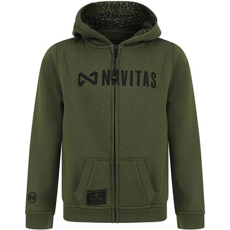Sudadera Junior Navitas Kids Core Hoody - Vert