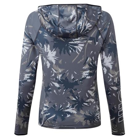SUDADERA MUJER GILL À CAPUCHE XPEL TEC HOODIE - PALM PRINT