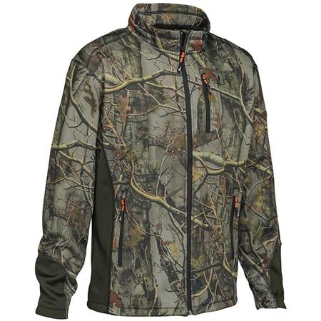 Sudadera Para Hombre Percussion Zippé - Forest Evo