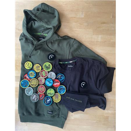 SUDADERA PESCA PERSONALIZABLE SUR VOS TRACES