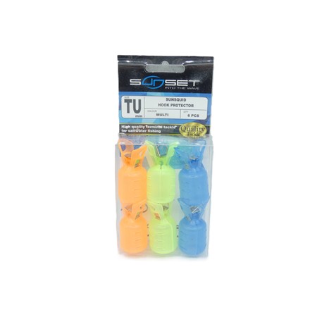 Sunsquid Hook Protector X6 + Carabiner Sunset - Mulitcolor