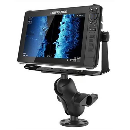 Suporte Para Combinados Ram Mounts Garmin Et Lowrance 9 A 12’’ Braço Curto Bola D