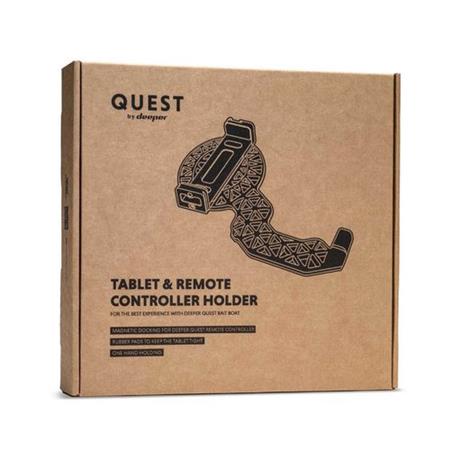 SUPORTE PARA TABLET P/ CONTROLO REMOTO DE BARCO DEEPER POUR TÉLÉCOMMANDE BATEAU QUEST