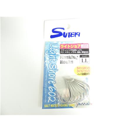 Suteki Light Shore 602 Flashing Hooks - 602