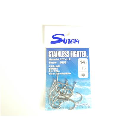Suteki Stainless Fighter Hooks - Shape