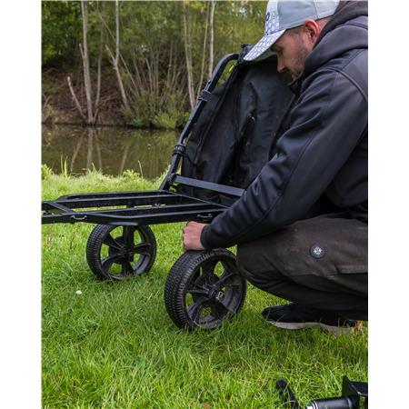 SVINGBART HJUL TIL VOGN FOX MATRIX TRANSPORTER SWIVEL WHEEL SET