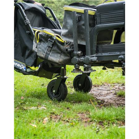 SVINGBART HJUL TIL VOGN FOX MATRIX TRANSPORTER SWIVEL WHEEL SET