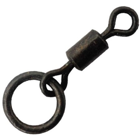 Svirvel Til Karpefiskeri Korda Flexi Ring Swivel - Pakke Med 8