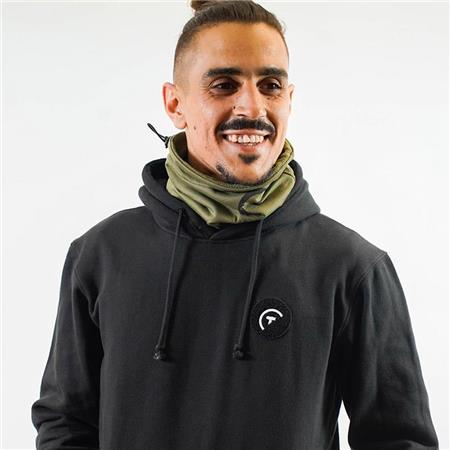 SWEAT COM CAPUZ PERSONALIZÁVEL PESCA - PRETO SUR VOS TRACES