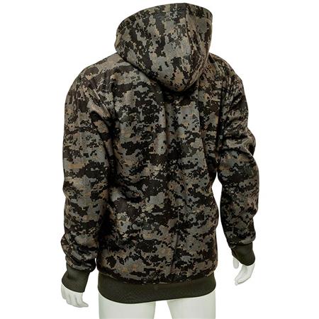 SWEAT COM FECHO ÉCLAIR PARA HOMEM STARBAITS BANK DARK NIGHT JACKET CAMO