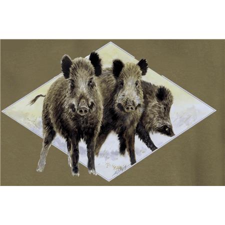 SWEAT CRIANÇA BARTAVEL THEME CHASSE TRIO SANGLIER