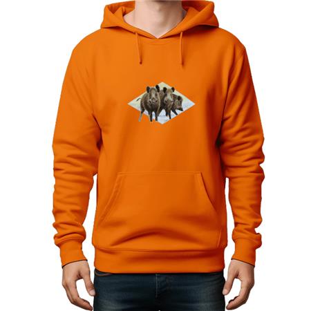 Sweat Criança Bartavel Theme Chasse Trio Sanglier