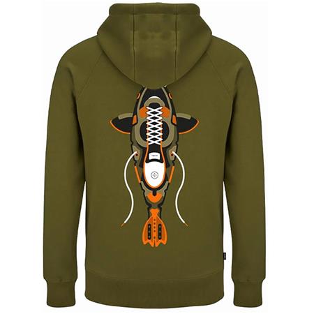 Sweat Criança - Caqui Kumu Hoody Kids True Leather - Kaki