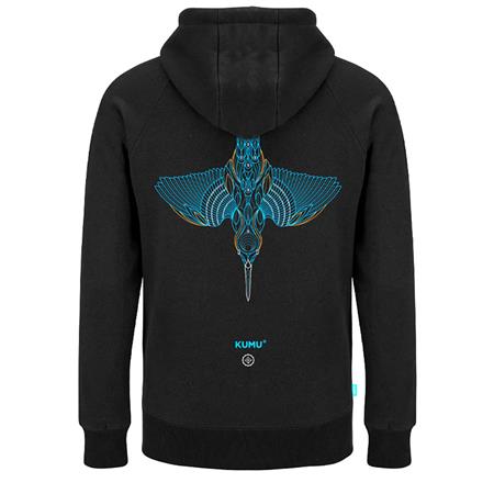 Sweat Criança - Preto Kumu Kids Take Flight - Noir