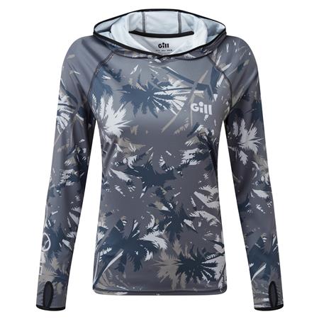 Sweat Feminino Com Capuz - Palm Print Gill À Capuche Xpel Tec Hoodie - Palm Print
