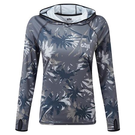 SWEAT FEMME GILL À CAPUCHE XPEL TEC HOODIE - PALM PRINT