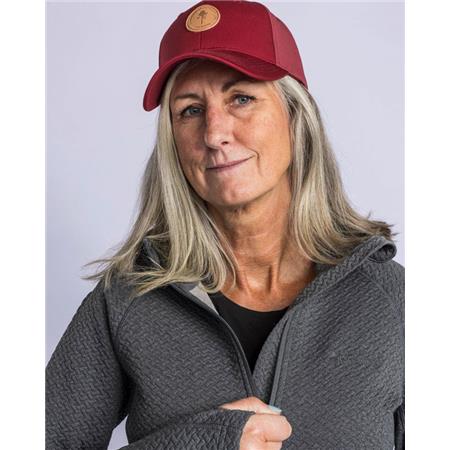 SWEAT FEMME PINEWOOD EVERYDAY TRAVEL FULL ZIP HOODIE - GRIS