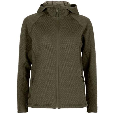 Sweat Femme Pinewood Everyday Travel Full Zip Hoodie - Vert
