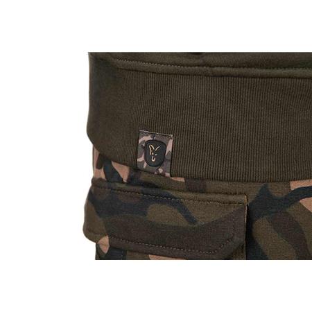 SWEAT HEREN - KAKI/CAMO FOX LW KHAKI/CAMO SPLIT ZIP HOODY