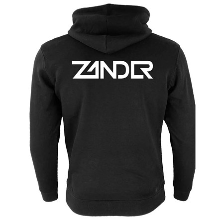 SWEAT HERREN ZECK ZANDER HOODIE - SCHWARZ