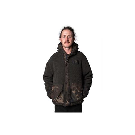 SWEAT HOMEM - CAMO NASH ZERO TOLERANCE NORDIC FLEECE ZIPPED HOODY - CAMO