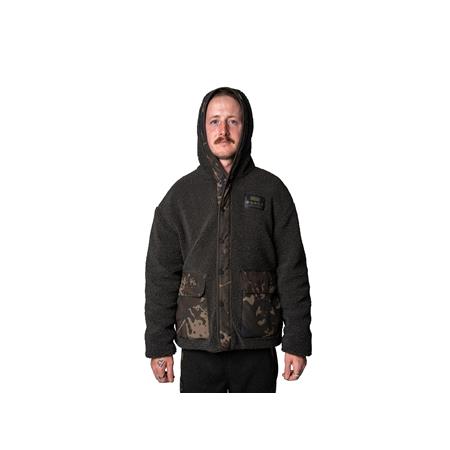 SWEAT HOMEM - CAMO NASH ZERO TOLERANCE NORDIC FLEECE ZIPPED HOODY - CAMO