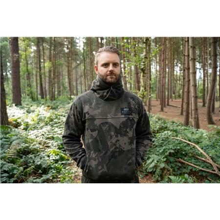 SWEAT HOMEM - CAMO NASH ZERO TOLERANCE WIND CHILL HOODY - CAMO