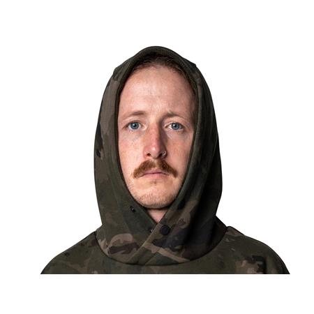 SWEAT HOMEM - CAMO NASH ZERO TOLERANCE WIND CHILL HOODY - CAMO