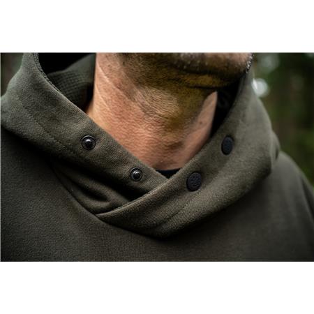 SWEAT HOMEM - CAQUI NASH ZERO TOLERANCE WIND CHILL HOODY VARSITY - KAKI