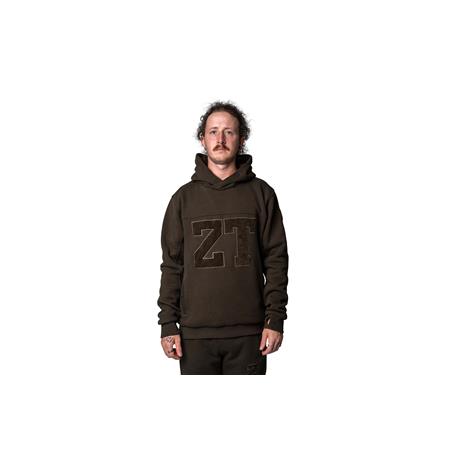 SWEAT HOMEM - CAQUI NASH ZERO TOLERANCE WIND CHILL HOODY VARSITY - KAKI