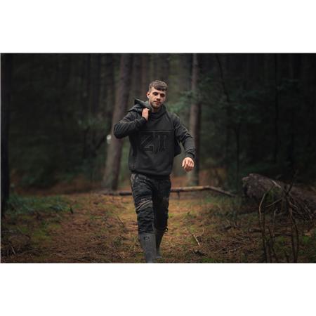 SWEAT HOMEM - CAQUI NASH ZERO TOLERANCE WIND CHILL HOODY VARSITY - KAKI