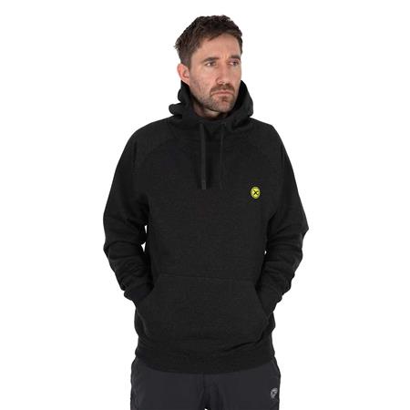 SWEAT HOMEM FOX MATRIX BLACK MARL HOODY - NOIR