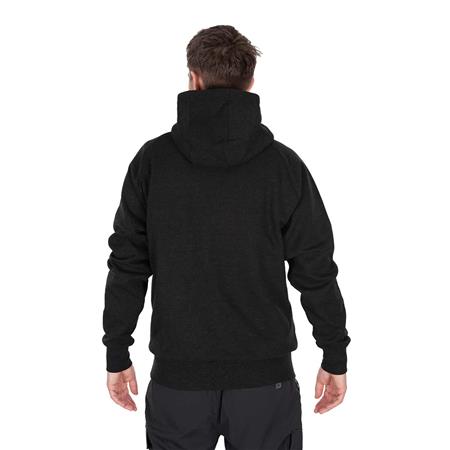 SWEAT HOMEM FOX MATRIX BLACK MARL HOODY - NOIR