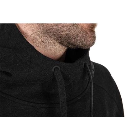 SWEAT HOMEM FOX MATRIX BLACK MARL HOODY - NOIR