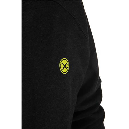 SWEAT HOMEM FOX MATRIX BLACK MARL HOODY - NOIR