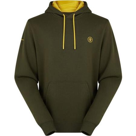 SWEAT HOMEM - GREEN WYCHWOOD CARP HOODY - GREEN