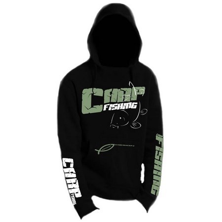 Sweat Homem Hot Spot Design Carpfishing Eco - Noir
