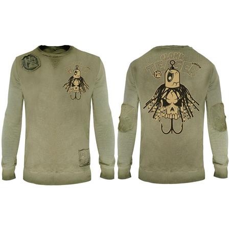 Sweat Homem Hot Spot Design Clonk Forever - Vert