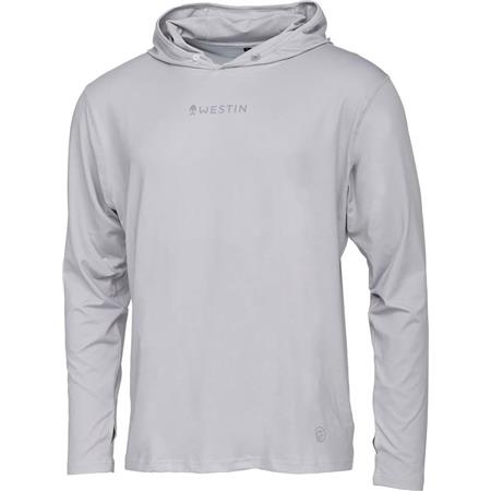 Sweat Homem - Mist Grey Westin Ledge Upf Hoodie - Mist Grey