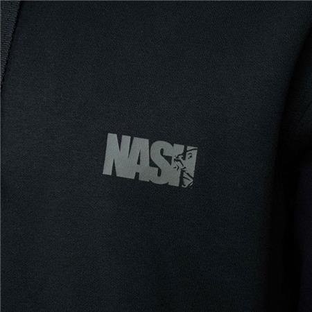 SWEAT HOMEM NASH MAKE IT HAPPEN CARP LOGO - NOIR