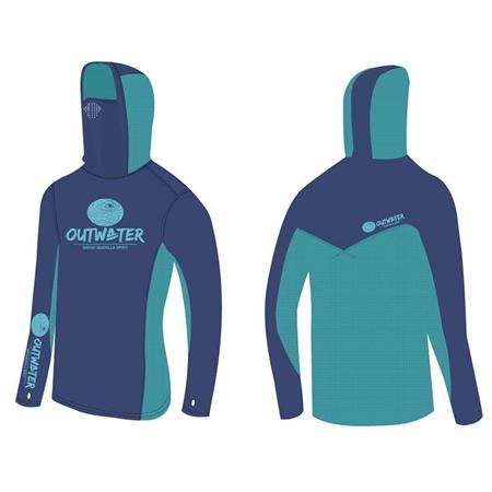 SWEAT HOMEM OUTWATER GUERILLA NAVY BLUE