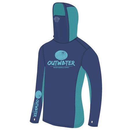 Sweat Homem Outwater Guerilla Navy Blue