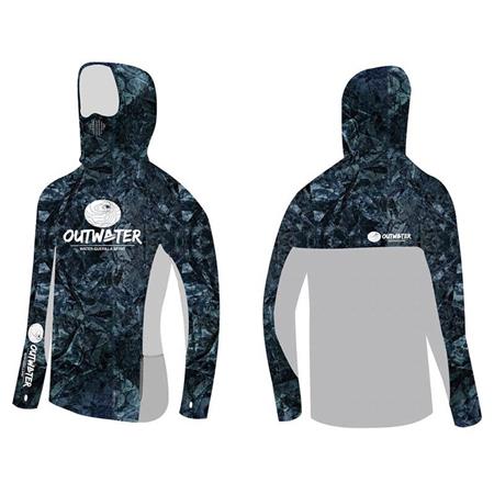 SWEAT HOMEM OUTWATER GUERILLA PRO NAVY BLUE