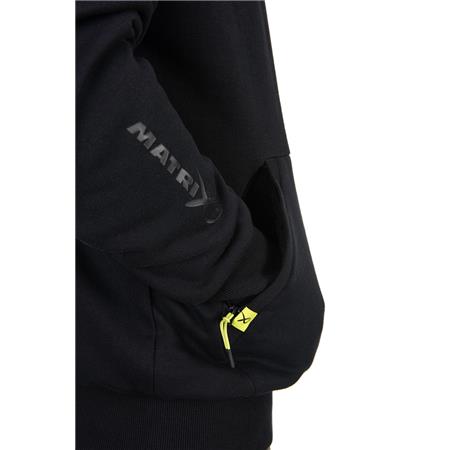 SWEAT HOMEM - PRETO FOX MATRIX SHERPA HOODY - NOIR