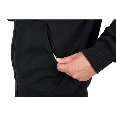 SWEAT HOMEM - PRETO FOX MATRIX SHERPA HOODY - NOIR