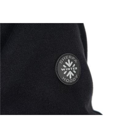 SWEAT HOMEM - PRETO FOX MATRIX SHERPA HOODY - NOIR