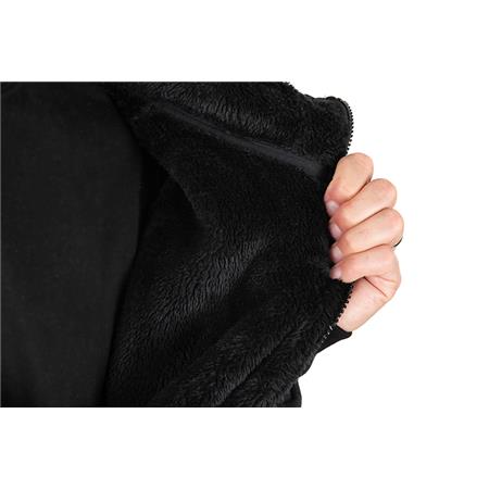 SWEAT HOMEM - PRETO FOX MATRIX SHERPA HOODY - NOIR