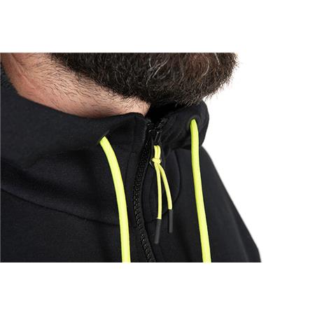 SWEAT HOMEM - PRETO FOX MATRIX SHERPA HOODY - NOIR